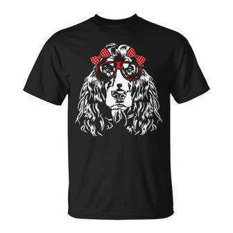 Cute Cocker Spaniel Girl Mom Dog Lover T-Shirt | Mazezy