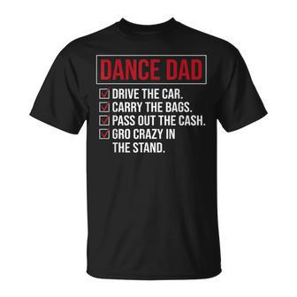 Dance Dad Competition Cool Dance Prop Dad Father's Day T-Shirt - Thegiftio UK