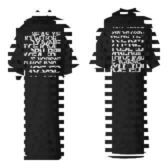 Distressed Vintage Jone Waste Your Time T-Shirt | Mazezy