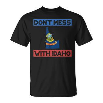 Don't Mess With Idaho State Pride T-Shirt - Monsterry DE