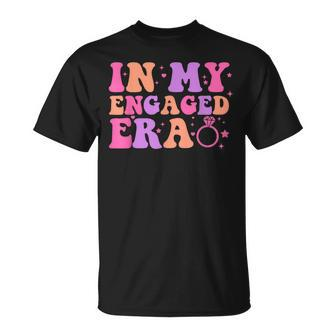 Engagement Fiance In My Engaged Era Bachelorette Party T-Shirt - Monsterry UK