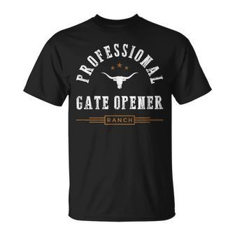 Farmer Professional Gate Opener T-Shirt - Monsterry