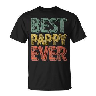 Father's Day Best Pappy Ever T-Shirt - Monsterry