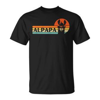 Father's Day Papa Birthday Retro Alpapa Pun Merch T-Shirt - Thegiftio UK