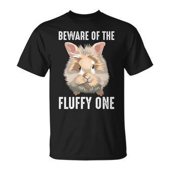 Fluffye Lionhead Bunny Rabbit Lover T-Shirt | Mazezy