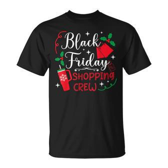 Friday Crew Black Shopping Season For Shopping Lover T-Shirt - Monsterry AU