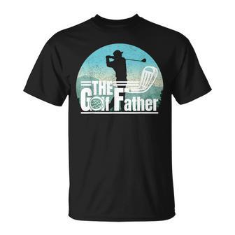 Golf Graphic For The Golf Father Fathers Day Golf T-Shirt - Monsterry UK