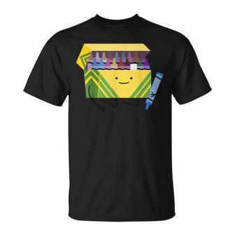 Good Boys Crayon Box Smile Teacher T-Shirt - Monsterry UK