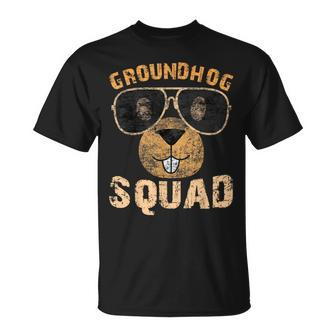 Groundhog Squad Happy Groundhog Day 2024 T-Shirt | Mazezy