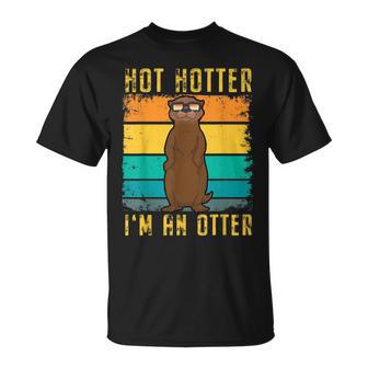 Hot Hotter Otter Vintage T-Shirt - Monsterry