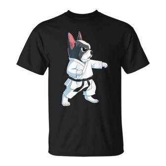 Karate French Bulldog Frenchie T-Shirt - Monsterry CA