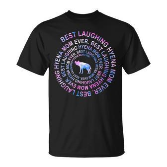 Laughing Hyena Mom Spiral Tie Dye Mother's Day T-Shirt - Monsterry