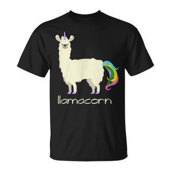 Llama & Unicorn T By Llamacorn T-Shirt - Monsterry CA