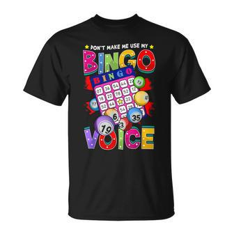Lucky Bingo Game Saying For Bingo Player T-Shirt - Monsterry UK