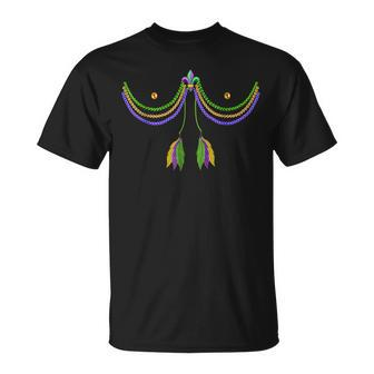 Mardi Gras Costume Outfit 2024 For Women T-Shirt - Monsterry