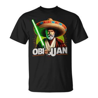 Mexican Obi Juan Movie Parody Nerd Cinco De Mayo T-Shirt | Mazezy