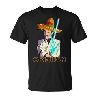 Mexican Obi Juan Movie Parody Nerd Cinco De Mayo T-Shirt - Monsterry