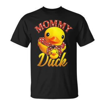 Mommy Duck Mama Mother Rubber Duck Mom T-Shirt - Monsterry DE