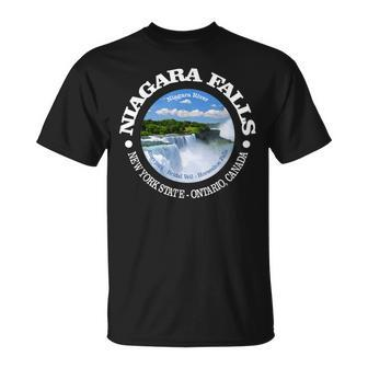 Niagara Falls Niagara River New York State Canada T-Shirt - Monsterry DE