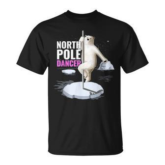 North Pole Dancer Pole Dance Pole Fitness T-Shirt - Monsterry AU