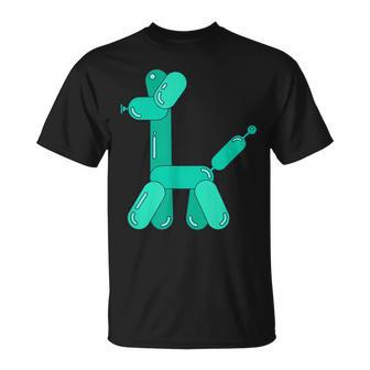 Party Balloon Animal Dog Poodle Pet T-Shirt - Monsterry AU