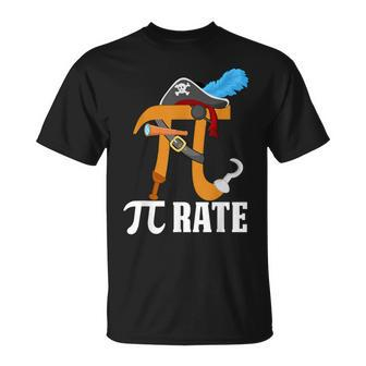 Pi Rate Pirate Pi Happy Pi Day T-Shirt | Mazezy