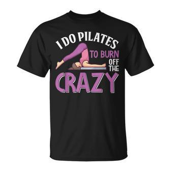 Pilates Saying Pilates Trainer Contrology Instructor T-Shirt - Monsterry