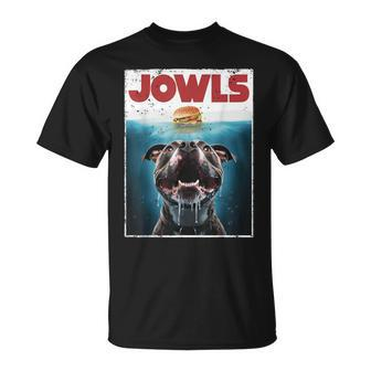 Pittie Pitbull Pit Bull Jowls Burger Bully Dog Mom T-Shirt | Mazezy UK