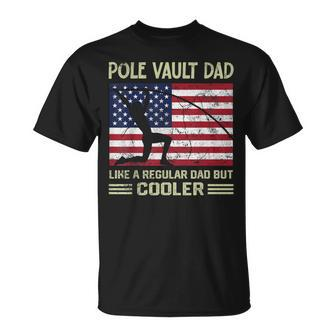 Pole Vault Dad Father's Day Fans Pole Sport Vintage T-Shirt - Monsterry AU