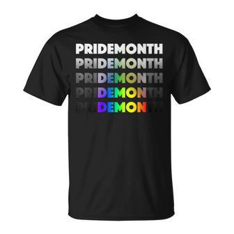 Pride Month Demon T-Shirt - Monsterry CA