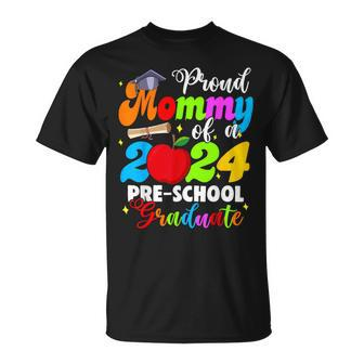 Proud Mommy Of A Class Of 2024 Pre-School Graduate T-Shirt | Mazezy AU