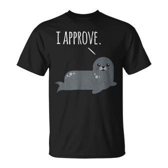 Pun Seal Of Approval T-Shirt - Monsterry DE