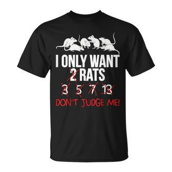 Rat Saying For Fancy Rat Mum Pet Rats Owners Fun T-Shirt - Thegiftio UK