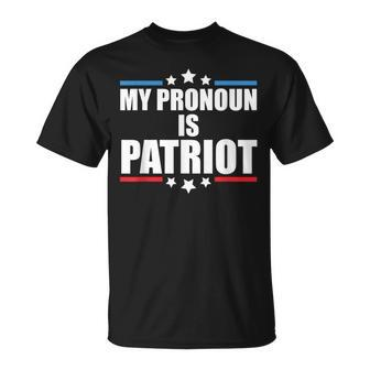 Republican My Pronoun Is Patriot Pro Trump T-Shirt - Monsterry
