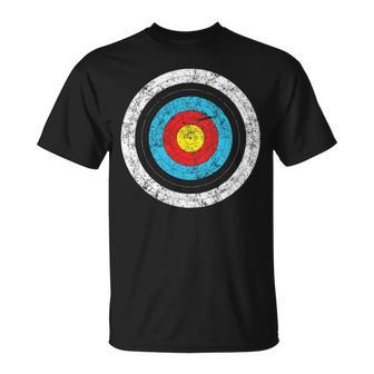 Retro Archery Target Hunter T-Shirt | Mazezy