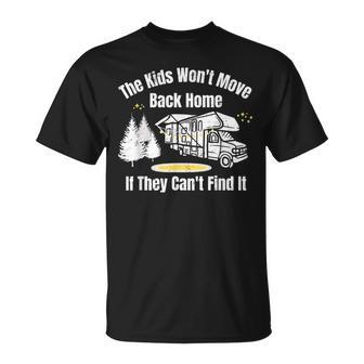 Rv Camping Mom Rv Dad Empty Nest Parents T-Shirt - Monsterry UK