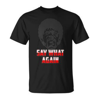 Say What Again Jules Nerd Geek Graphic T-Shirt - Monsterry