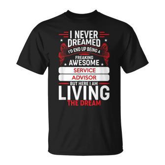 Service Advisor Saying For Graduation T-Shirt - Monsterry CA