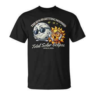 Solar Eclipse April 2024 Sun Is Getting Mooned T-Shirt | Mazezy