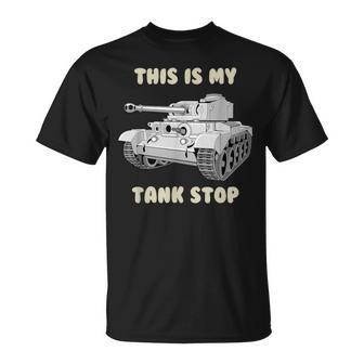 Tank Sarcastic Military Pun T-Shirt - Thegiftio UK