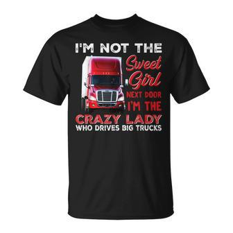 Truck Driver Ladies Trucker T-Shirt - Thegiftio UK