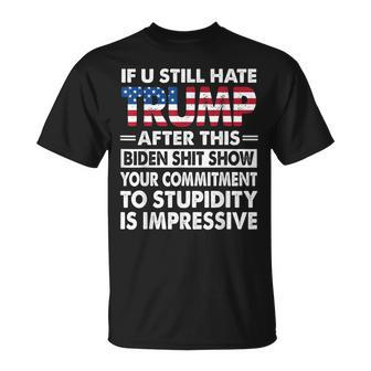 If U Still Hate Trump After This Biden T-Shirt | Mazezy DE