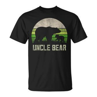 Uncle Bear From Niece & Nephew 1 Cub Vintage T-Shirt - Monsterry AU