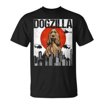 Vintage Japanese Dogzilla English Cocker Spaniel T-Shirt | Mazezy