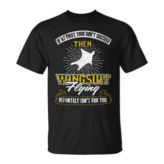 Wingsuit Flying Wingsuiting T-Shirt - Monsterry CA