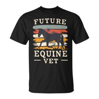 Future Equine Veterinarian Aspiring Vet Student T-Shirt - Monsterry CA