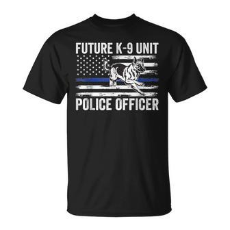 Future K-9 Unit Police Officer Proud Law Enforcement T-Shirt - Seseable