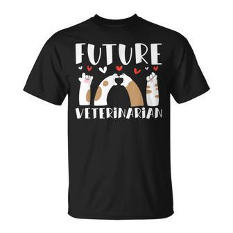 Future Veterinarian Animal Lover Vet Veterinary Technician T-Shirt - Monsterry AU