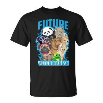 Future Veterinarian Cool Aspiring Vets T-Shirt - Monsterry CA
