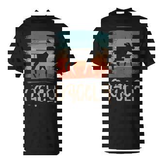 Gacelas Estilo Gacela Retrointage Cuello Camiseta unisex - Regaloses